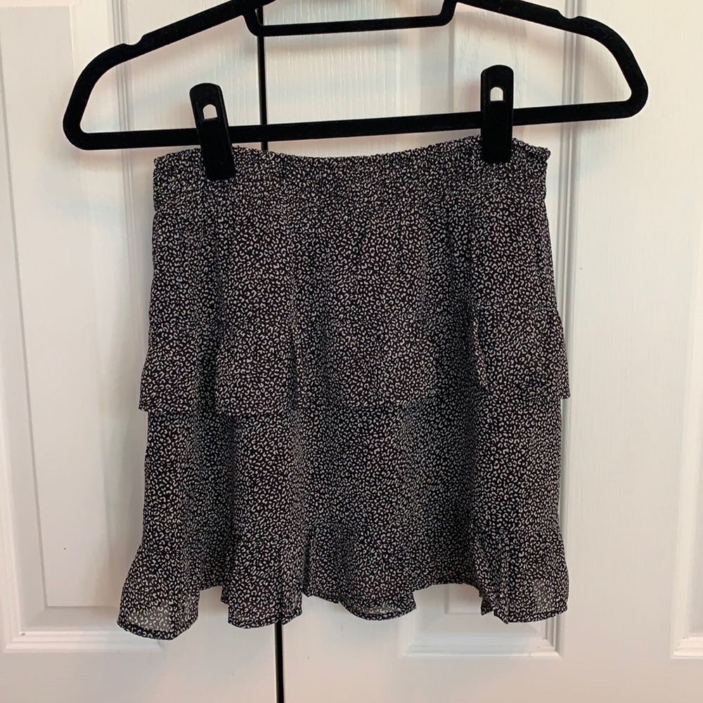 Altar’d state black and white print skirt